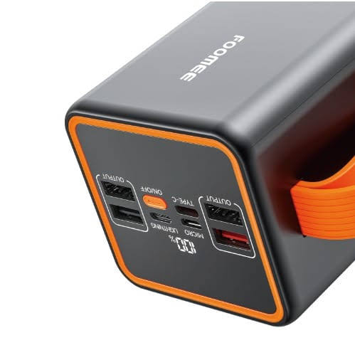 Foomee Aa50 50000Mah Power Bank With Light, 22.5W Fast Charging, 5 Output Ports, Led Display thumbnail 3