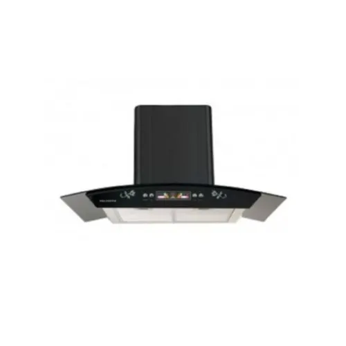 90Cm Polystar Dual Function Range Hood Heat Extractor And 5 Burner Glass Inbuilt Gas Hub Cooker thumbnail 2