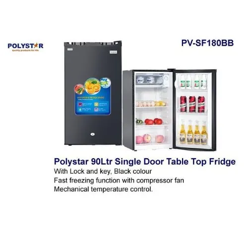 Polystar Table Top Refrigerator 90 Liters