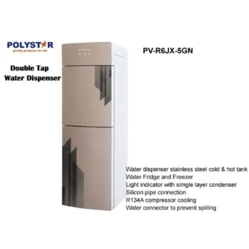 Polystar Hot & Cold Water Dispenser With Refrigerator Energy Saver