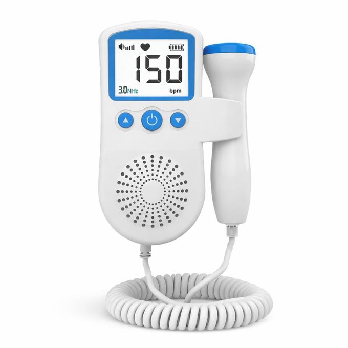Portable Baby Heart Monitor Doppler (Blue)