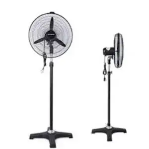 Polystar Standing Industrial Fan With Copper Coil Motor - 18 Inches - Black thumbnail 3