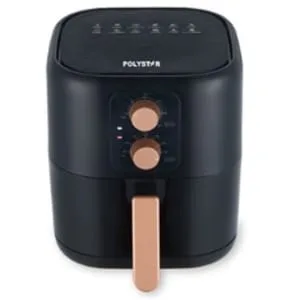 Polystar Air Fryer - 1000W - 5 Liters (Pv-K5Afm / Pv-Jyaf12)