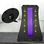 Back Stretcher Multilevel Lumbar Support Device For Lower Back Pain Relief With Massage Points thumbnail 4
