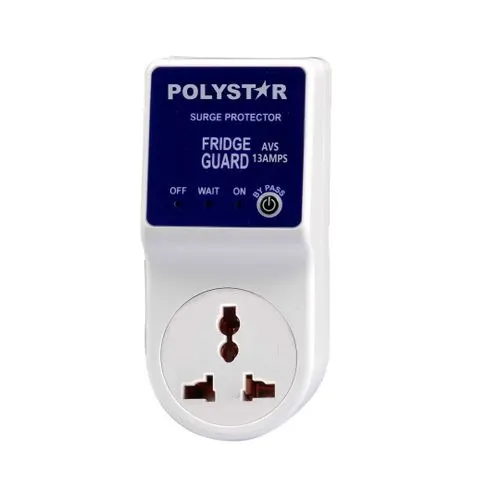 Polystar Tv/Fridge/Hi-Fi 13Amps Voltage Protector (Pv-Fgtv13Amp)