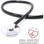 Professional Medical Stethoscope – High Precision Acoustic Listening Device thumbnail 2