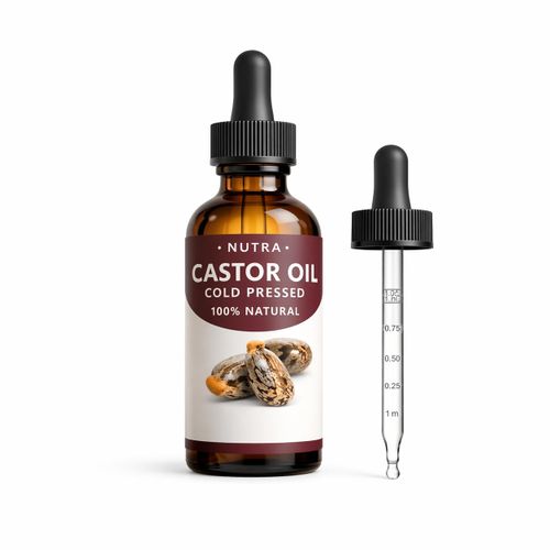 100Ml Organic Castor Oil Cold Pressed