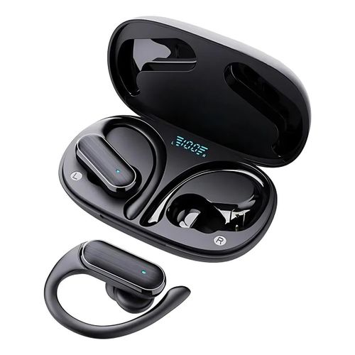 Gtygo Earphones Wireless Bluetooth Earhooks Touch Control Earbuds
