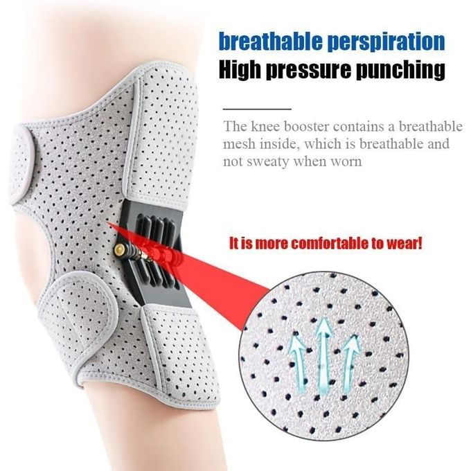 Power Spring Knee Pads Brace Leg Support (Rebound Lift Stabilizer Joint Knee Assistive Device) thumbnail 4