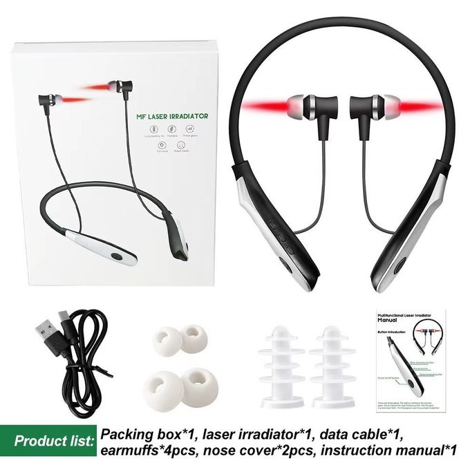 Rechargeable Nasal Rhinitis Sinusitis Laser Irradiation Therapy Device thumbnail 4