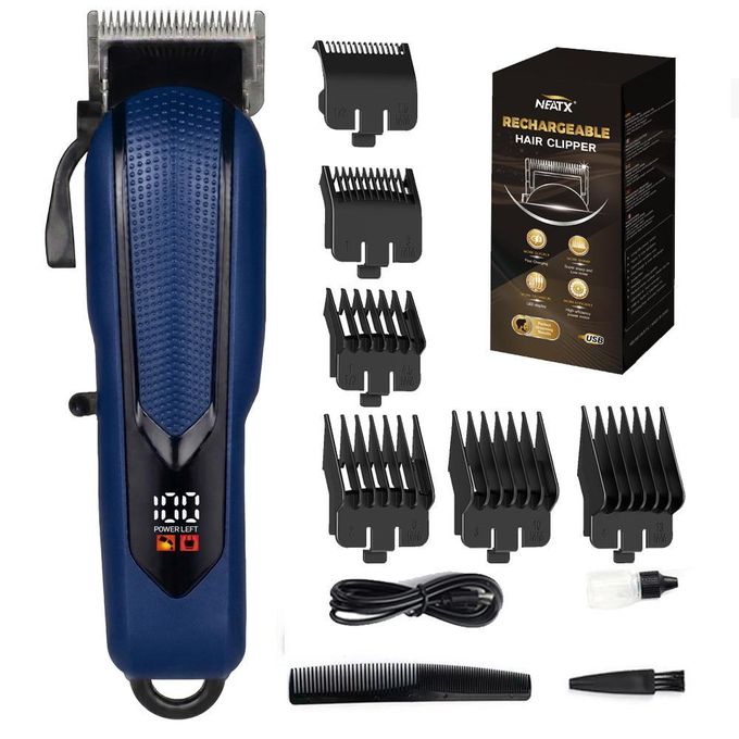 Neatx Men's Cordless Hair Clippers & Professional Trimming Kit