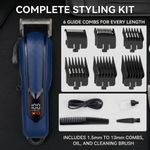 Neatx Men's Cordless Hair Clippers & Professional Trimming Kit thumbnail 4