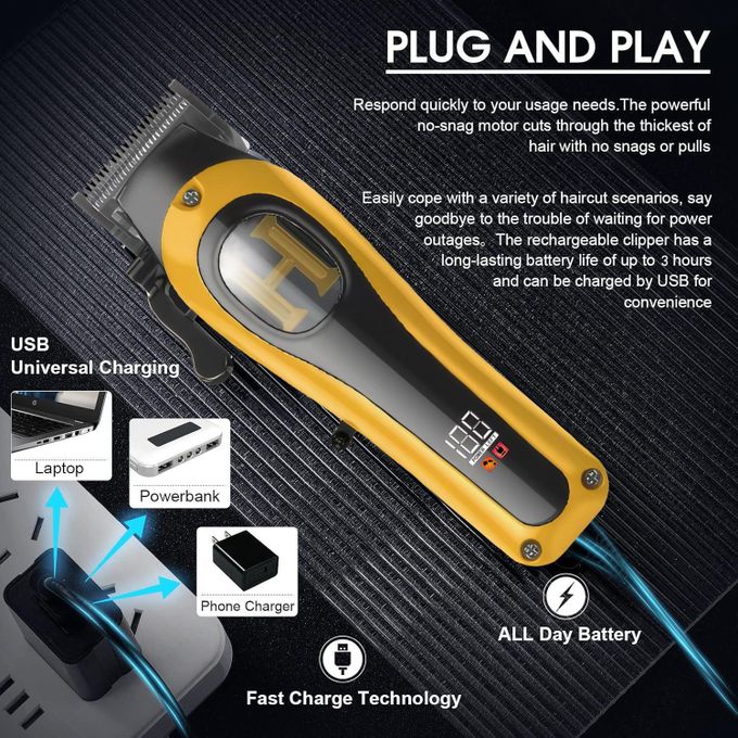 Neatx Rechargeable Cordless Hair Clipper & Electric Beard Trimmer thumbnail 2
