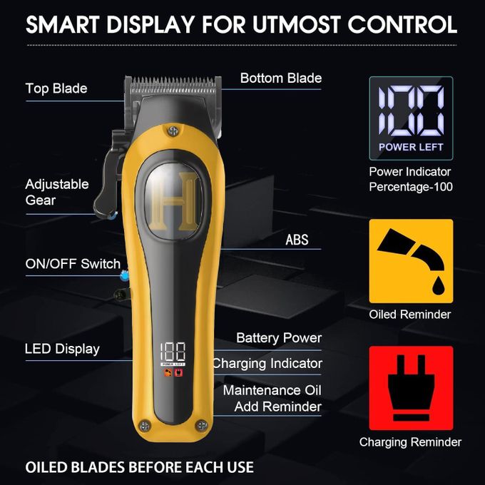Neatx Rechargeable Cordless Hair Clipper & Electric Beard Trimmer thumbnail 3