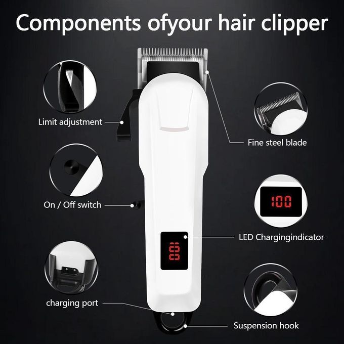 Touphy Professional Cordless & Corded Hair Clippers For Men thumbnail 3