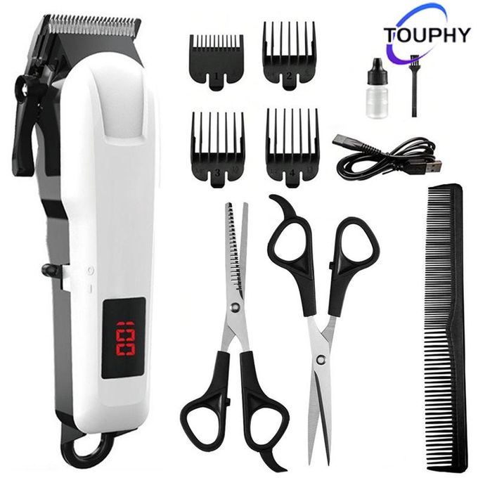 Touphy Professional Cordless & Corded Hair Clippers For Men