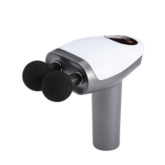 Blueidea Muscle Massager Fascial Gun With Double Head & Infrared Heat thumbnail 2