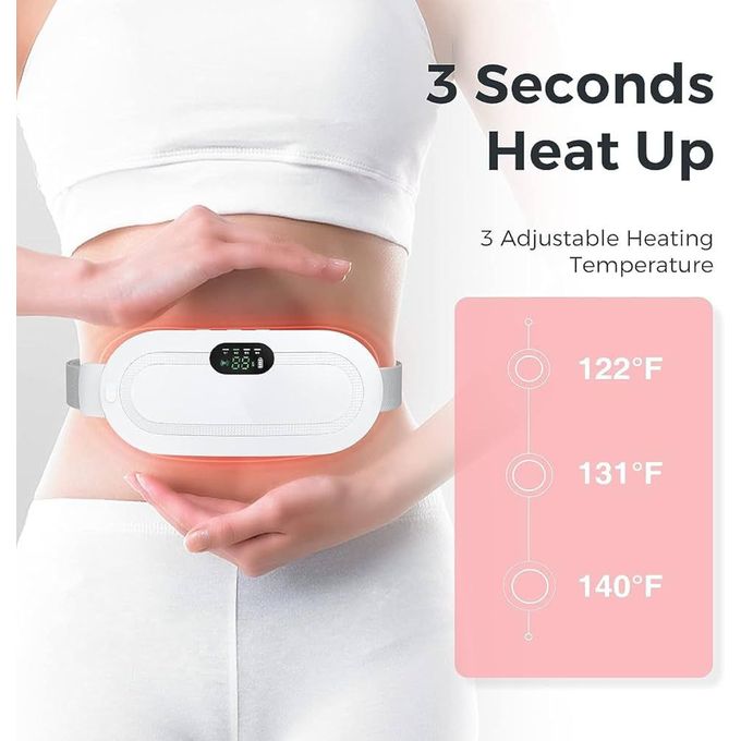 Rechargeable Usb Period Cramps Pain Relief Belt Massager thumbnail 2