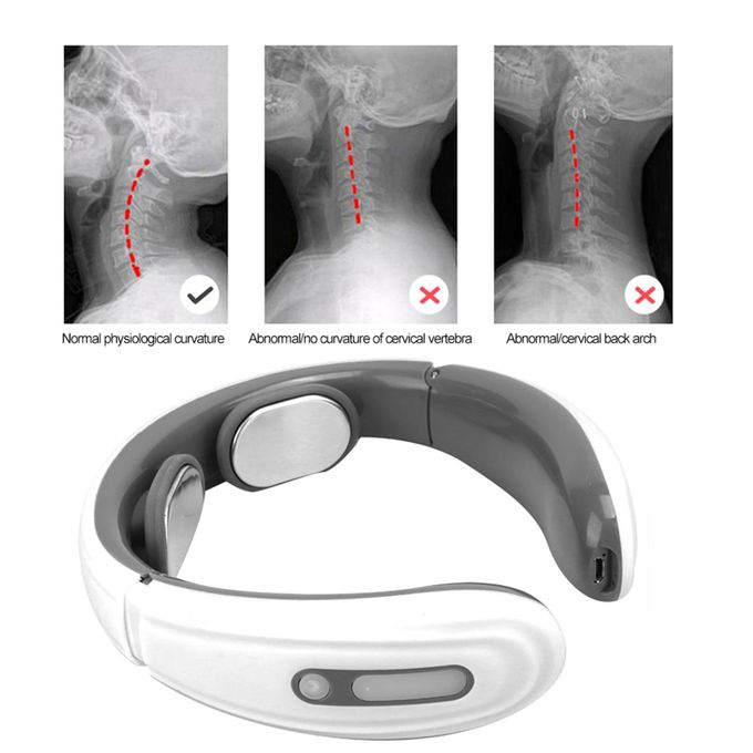 Electric Pulse Neck Massager Cervical Vertebra Shoulder Pain Relief thumbnail 4