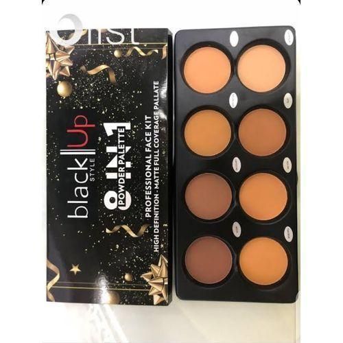Black Up 8-In-1 Professional Powder Palette