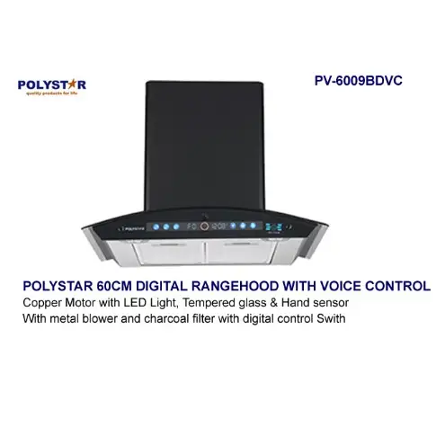 Polystar Digital Rangehood - 60Cm thumbnail 2