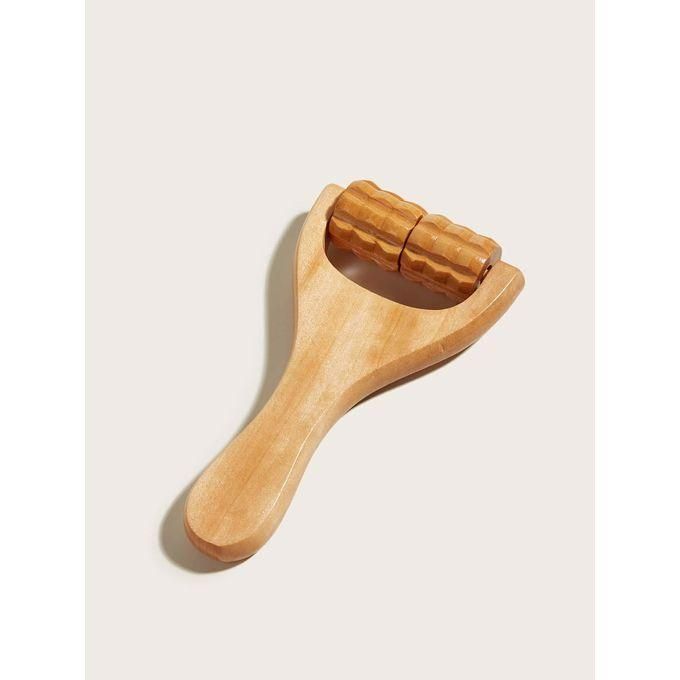 Lightweight Wooden 1Pc Gua Sha And Face Roller thumbnail 2