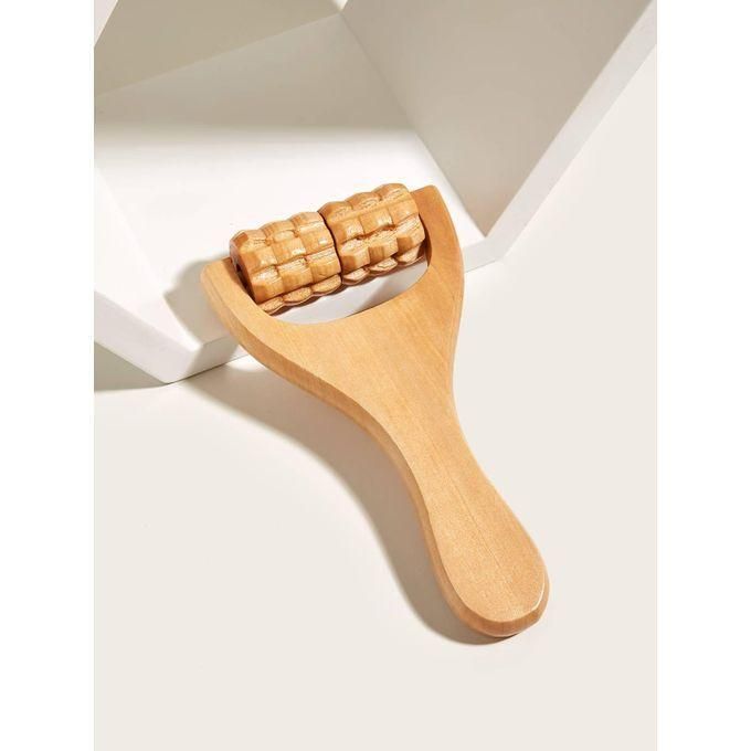 Lightweight Wooden 1Pc Gua Sha And Face Roller