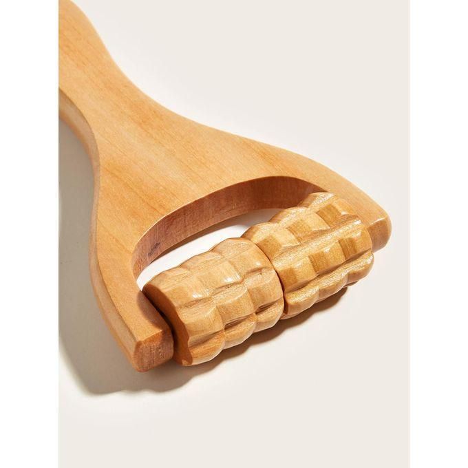 Lightweight Wooden 1Pc Gua Sha And Face Roller thumbnail 3