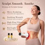 Electric Body Shaping Device With Red Light And Heat Therapy (White) thumbnail 3