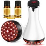 Electric Body Shaping Device With Red Light And Heat Therapy (White)