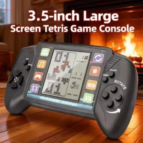 Han Cheng Cool Game Mini Handheld Lcd Brick Game Console