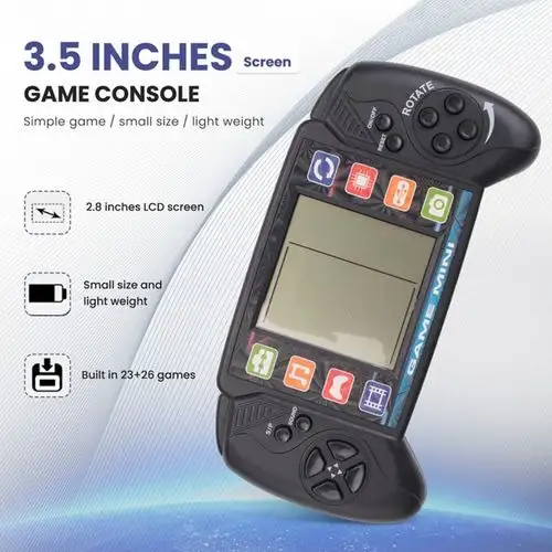 X7 Plus Retro Handheld Game Console (3.5-Inch Screen, Multiple Play Modes) thumbnail 2