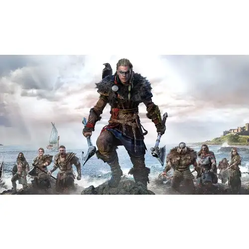 Assassin's Creed Valhalla Playstation 5 Game Disc thumbnail 4