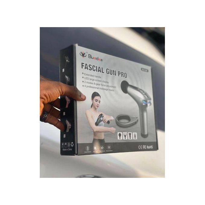 Blueidea Portable Electric Rechargeable Fascial Gun Pro Handheld Massager thumbnail 2