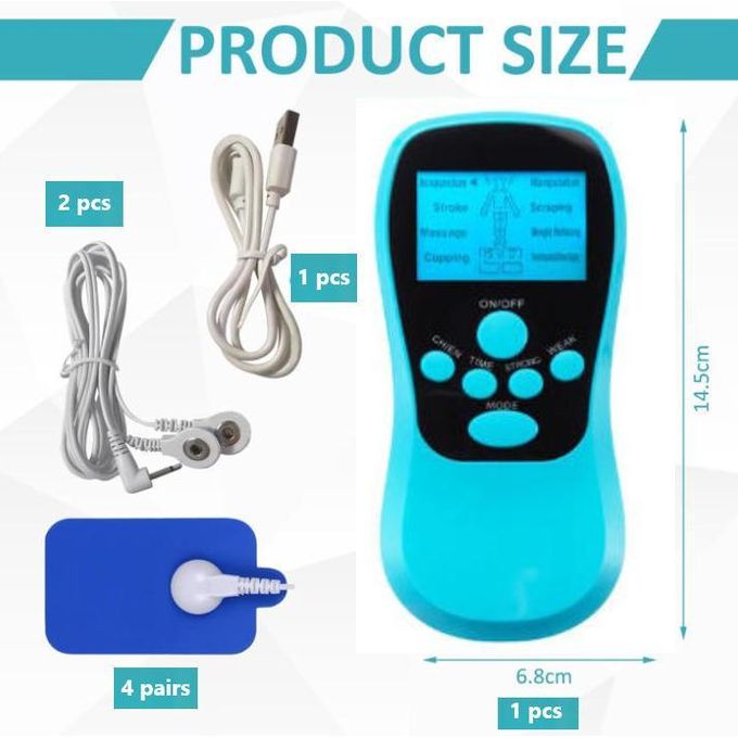 Dual-Channel Electric Pulse Tens Machine And Full-Body Microcurrent Massager thumbnail 2