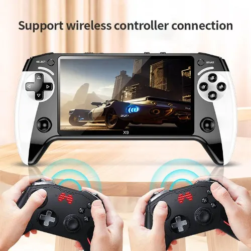 X9 Retro Handheld Game Console (5.5-Inch Hd Ips Screen, Tv Connect) thumbnail 4