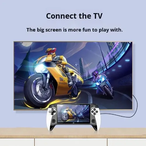 X9 Retro Handheld Game Console (5.5-Inch Hd Ips Screen, Tv Connect) thumbnail 3