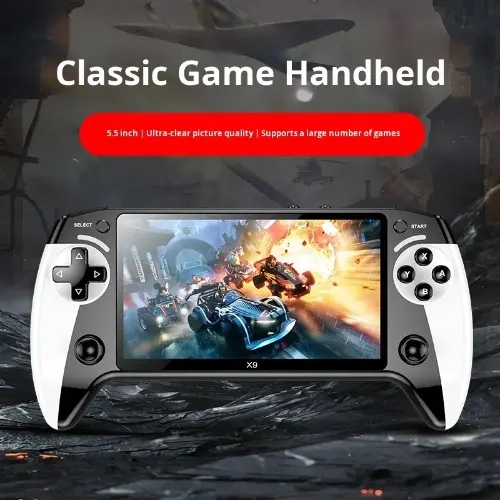 X9 Retro Handheld Game Console (5.5-Inch Hd Ips Screen, Tv Connect) thumbnail 5