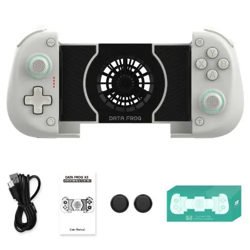 Data Frog X3 Wireless Bluetooth Game Controller (White Edition) thumbnail 4