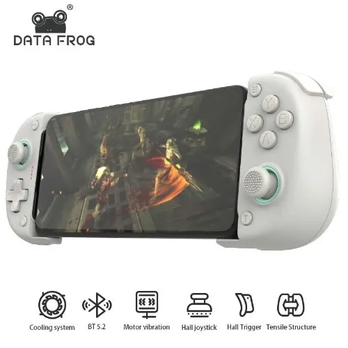 Data Frog X3 Wireless Bluetooth Game Controller (White Edition) thumbnail 2
