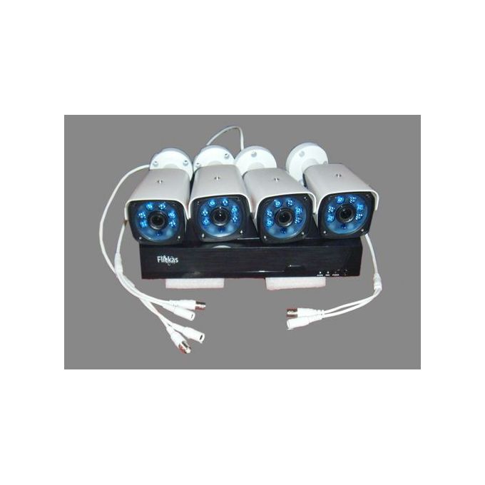 Super Quality 4-Channel 1080P Ahd Dvr Security System With 4 Outdoor Cameras