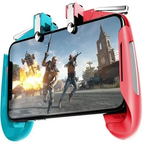 Mobile Game Controller With Sensitive Shoot Aim Keys L1R1