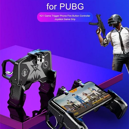 Mobile Game Controller Trigger Fire Button Controller Joystick Grip (4.5-6.5 Inch) thumbnail 4