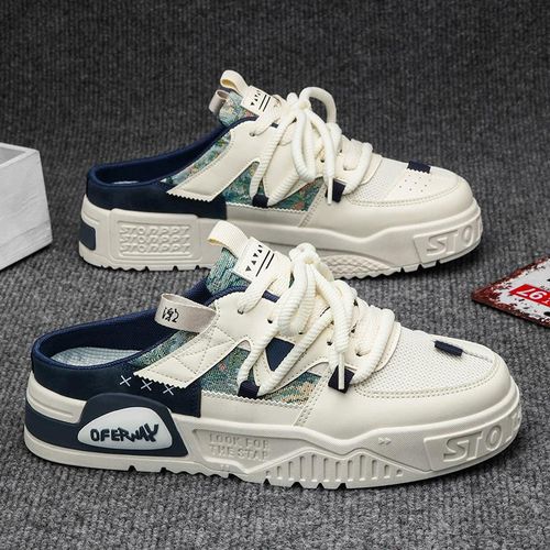 Galuin Men's Breathable Mesh Sneakers Blue thumbnail 2