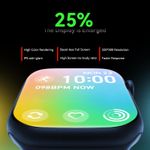 Smart Watch Body Temperature Bluetooth Call Waterproof Blood Oxygen Wireless Charging Watches For Apple Ios thumbnail 3