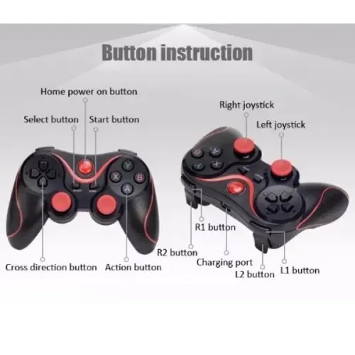Phone Bluetooth Game Controller With Phone Holder thumbnail 2