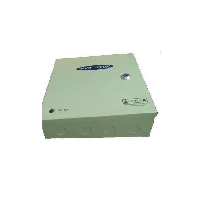 9-Way Cctv Power Supply Box (12V Dc Centralized Power Distribution)