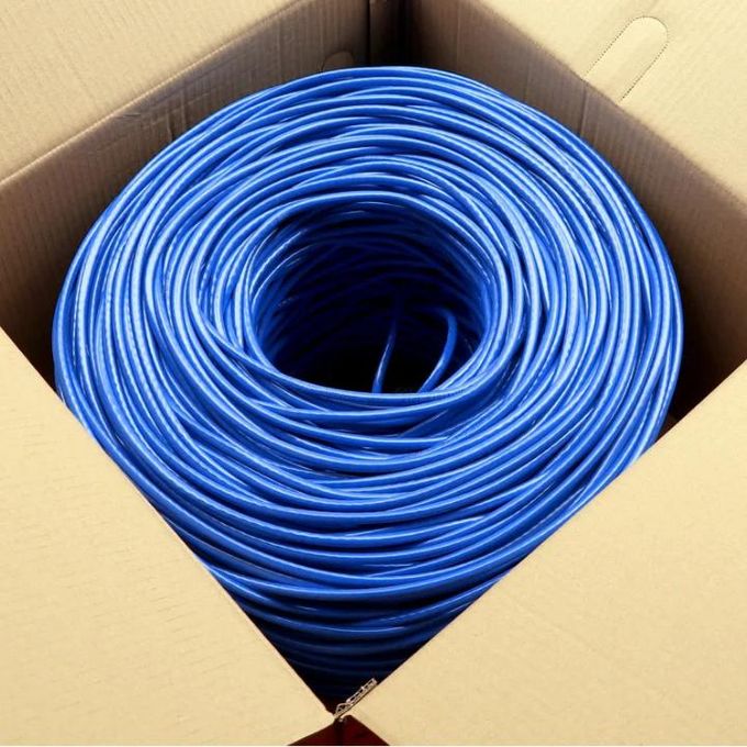 Cat6 High-Speed Network Cable For Cctv (100% Copper) - 305M Roll thumbnail 4