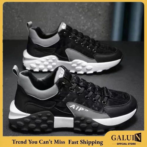 Galuin Men's 2025 Fashion Trend Sports Shoes Black