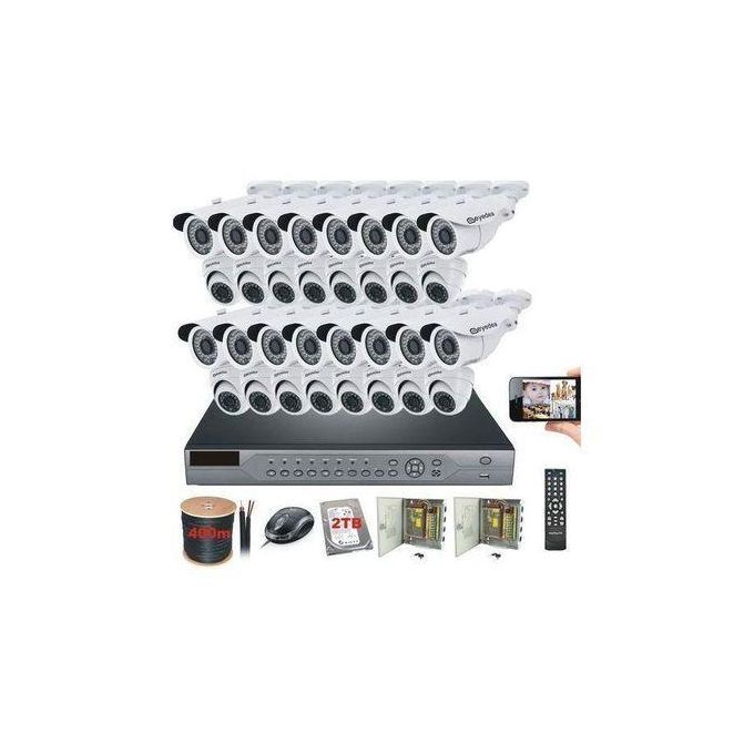 Complete 32-Channel Ahd 2.0Mp Cctv Security System Kit
